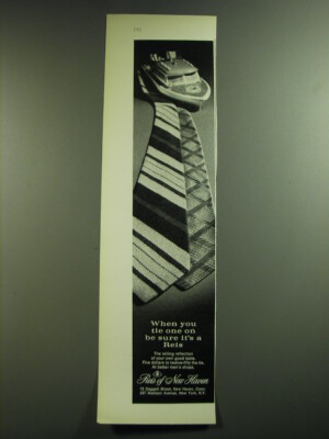 1969 Reis of New Haven Ties Ad - When you tie one on be sure it's a Reis