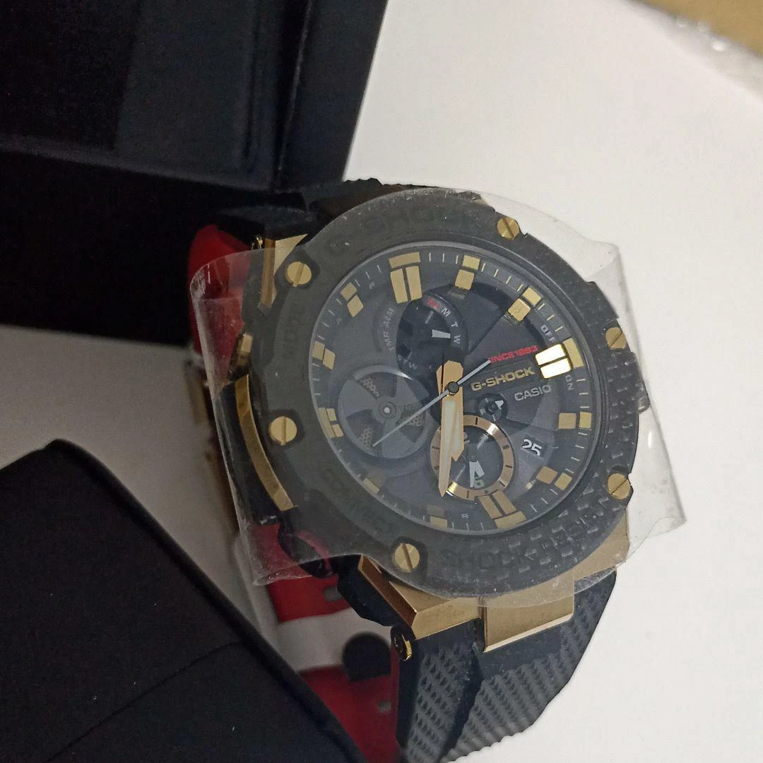 CASIO G-SHOCK GST-B100TFB-1AJR Memorial model gold 35th
