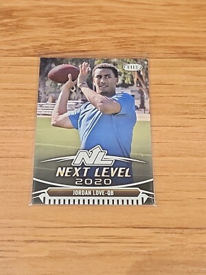 2020 SAGE-Hit Next Level Jordan Love Rookie Packers #99 Rc Card