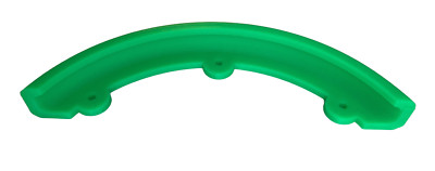 CENTURY Skateboard Nose Guard, nose bone, Sizes to FIT YOUR DECK - NEON GREEN