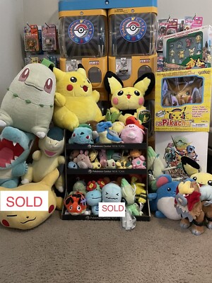 NEW* ULTRA RARE | 2001 02 Pokemon Center New York Huge Lot | Plush