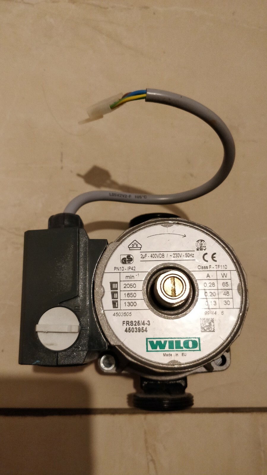 Circulateur Wilo – Neuf – Pour Chauffage Ou Climatisation