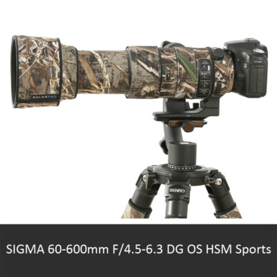 Camera Lens Wrap Protection Cover for SIGMA 60-600mm F/4.5-6.3 DG OS HSM Sports 