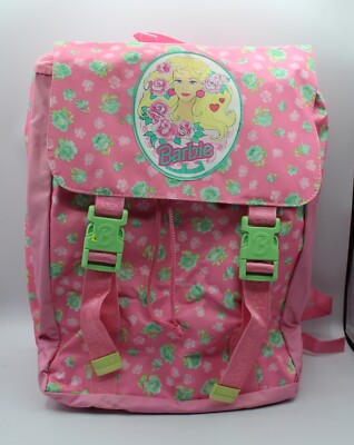 Vintage Mattel Barbie Kids Backpack ultra rare 1997 Mattel 