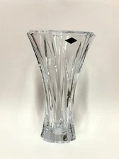 Flower Vase 12' Crystal Glass Centerpiece Bud Vase Clear Color Bohemia Crystal