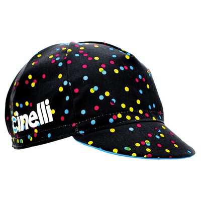 Vintage Black Caleido Hat CN109 CINELLI Bicycle