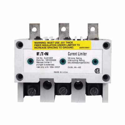 EL3050R - Cutler Hammer 3 Pole 50 Amp 480V Current Limiter for MCP Series Circui