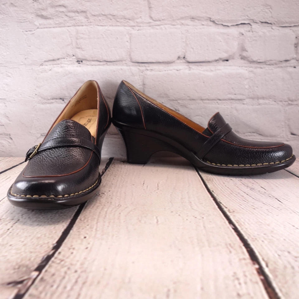 SoftSpots Women's Size 9N Kitten Heel Pump Loafer #270 - Image 3 of 4