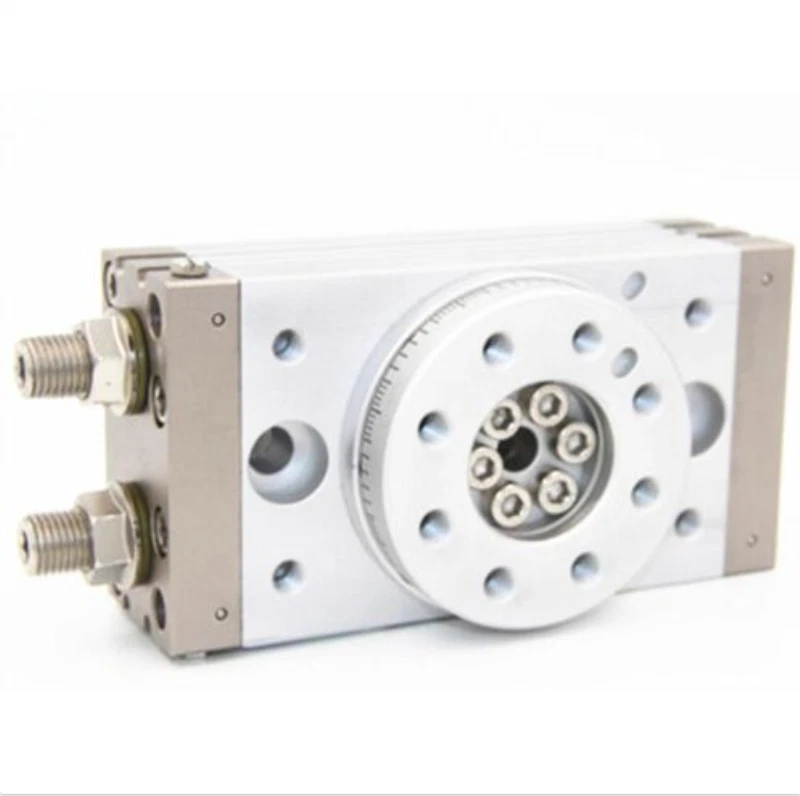 1 pieza MSQB100R mesa giratoria/estante y piñón cilindro amortiguador hidráulico tipo SMC Foto 4 de 4