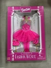 Vtg Barbie 1996 Fashion Avenue Party Pink Silver Glitter Dress Accessories 2 J17