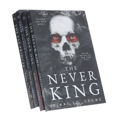 Vicious Lost Boys Series: A Peter Pan Dark Romance by Nikki St. Crowe 4 Books PB