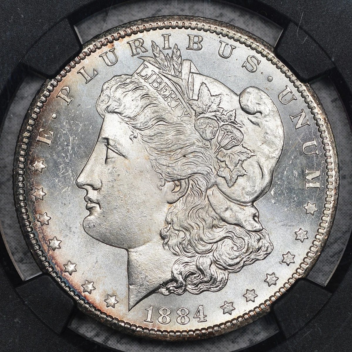 Carson City Grade MS 64 1884 Year Morgan US Dollars (1878-1921