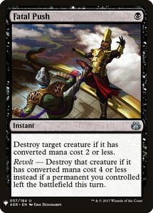 Fatal Push 057/184 The List