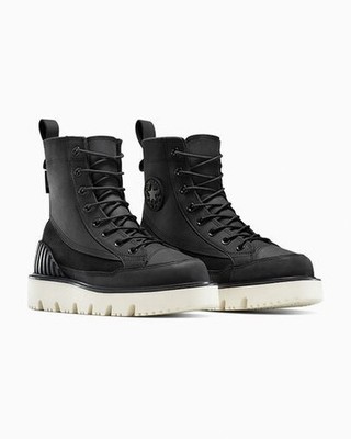 Converse Chuck 70 Rugged Waterproof Boot, A14190C Multi Sizes Black/Black/Egret