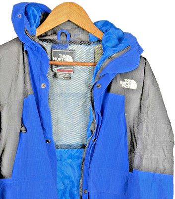 The North Face Summit Series Gore-Tex XCR Jacket Blue Black Mens Size XL Vintage