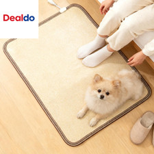 Large Heated Floor Mat, under Desk Foot Warmer, 10 Temp Levels  Auto Shut off T