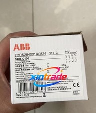 S204-C100 1PCS NEW ABB Miniature circuit breaker S204-C100