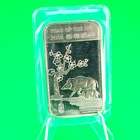 2019 1oz .999 Fine Silver Bar Year of the Pig APMEX Lunar Series Zodiac Capsule