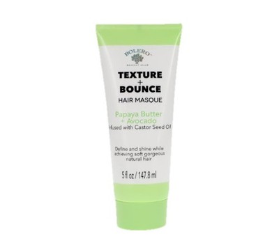 BOLERO TEXTURE + BOUNCE HAIR MASQUE Papaya Butter +Avocado 5oz