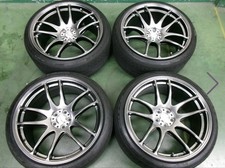 Jdm Work Emotion Cr Kiwami 4wheels No Tire 19x9.538 5x100 Huhb60
