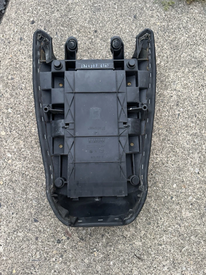 BMW R1100R R850R 1995-2001 almohadilla de asiento de pasajero trasero negra - 52532324388 Foto 3 de 4