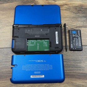 Nintendo 3DS XL Blue Console Tested Authentic Working