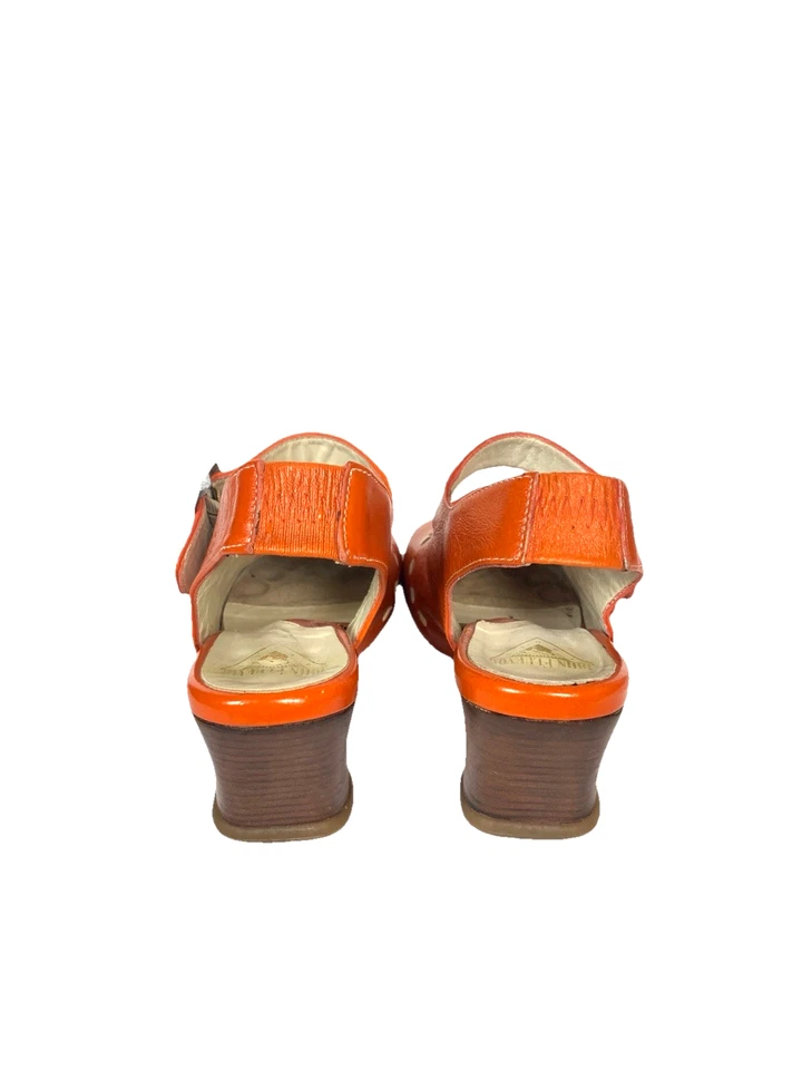 Tacón John Fluevog Naranja Operetta Fiorenza Talla 6 Foto 4 de 4