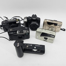 Lot of Misc Digital Point and Shoot Cameras AS-IS for Parts or Repair Canon