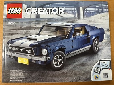 Lego Creator 10265 Ford Mustang Bauanleitung top Zustand
