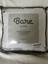 Bare Home Ultra-Soft Fleece Blanket Twin/Twin XL White OEKO-TEX Solid