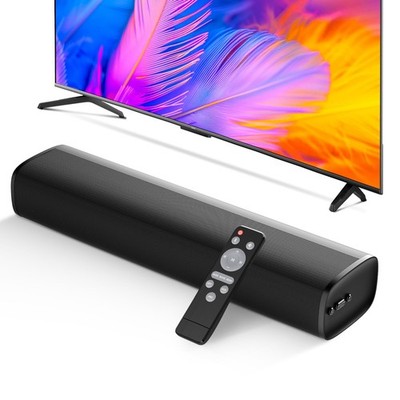Soundbar for TV, 56W Speakers with Bluetooth 5.3/ARC/Optical/AUX Inputs Black 