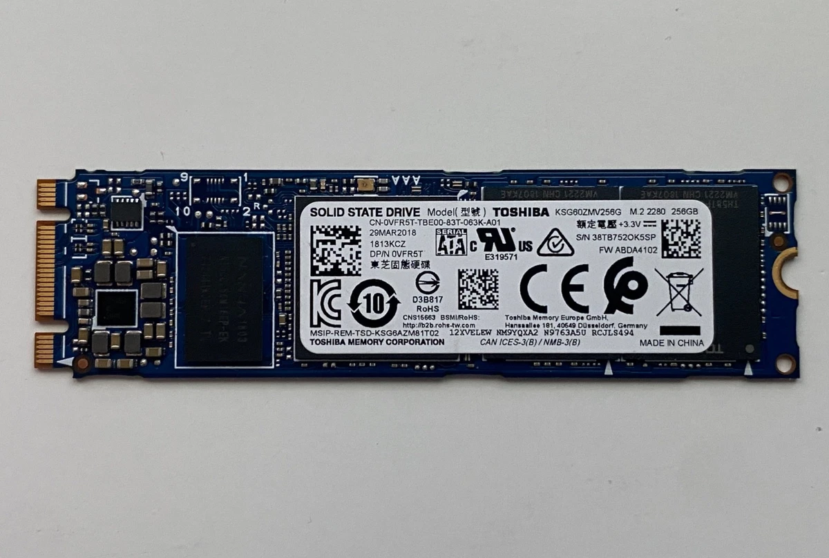 Toshiba M.2 Interface 256 GB Solid State Drives for sale | eBay