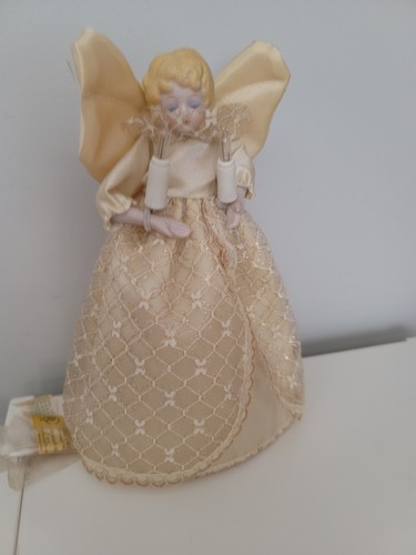 VTG 1970'S TREETOP ANGEL IN ORIGINAL PACKAGE WORKS GREAT - Picture 3 of 8