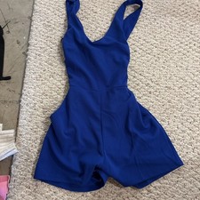 blue romper size xs/s