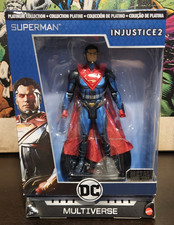 SUPERMAN DC Multiverse Injustice 2 Metal Platinum Collection NIB Mattel