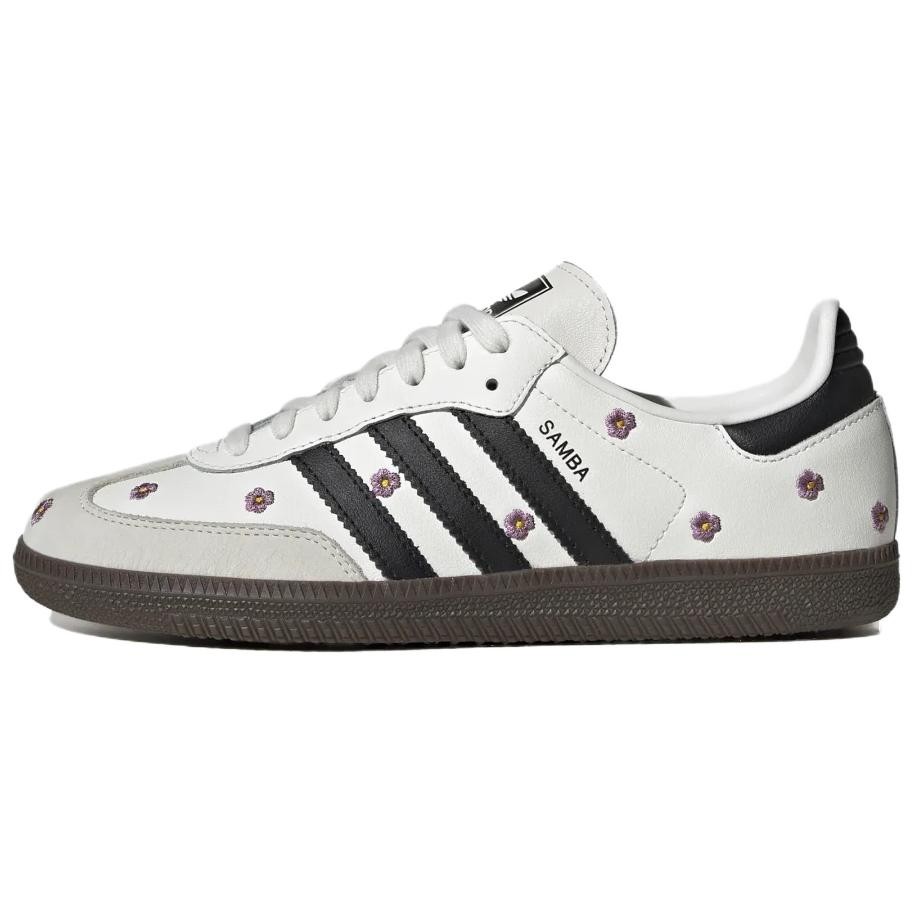 adidas Samba OG White Embroidered Floral W - IF4398 | eBay