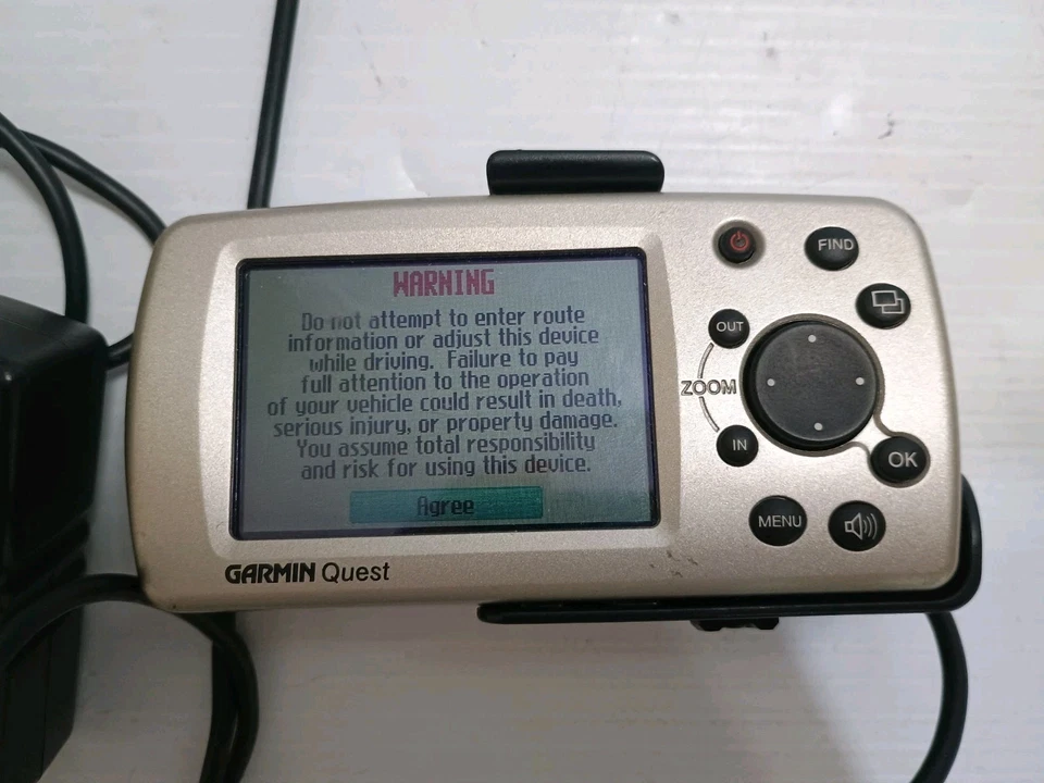 GARMIN QUEST GPS POCKET SIZE HANDHELD BUNDLE - Image 3 of 4