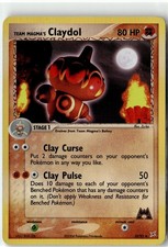 Team Magma's Claydol Uncommon EX Team Magma vs Team Aqua 33/95 Reverse Holo NM on eBay