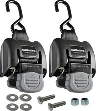 BoatBuckle G2 Transom Boat Tie Down Straps to Trailer 2 inches x 43