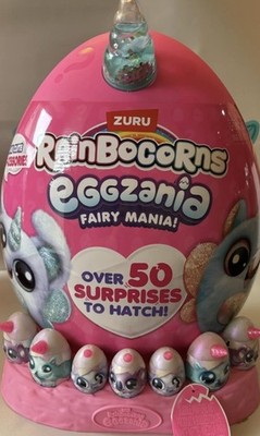 Zuru Rainbocorn Eggzania Fairy Mania - Series 1 - Large Soft Plush, Ages 3+