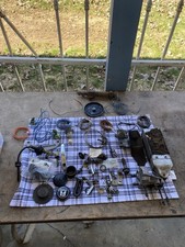 Vintage Lot Of 60s Volkswagen Vw Beetle Bug Interior Exterior Door Parts