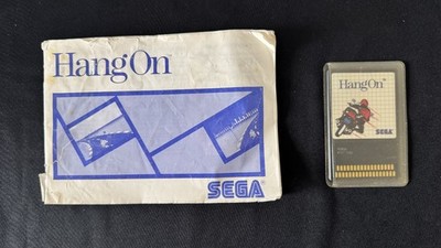 Sega Master System   Hang On Modul + Anleitung, ohne Box, nicht lauffähig