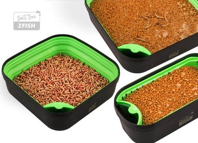 Köder Box Baitbox Köderdose Stickmix Pellets Madendose Wurmdose Feeder Match