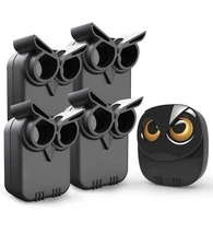 2 Mile Long Range Wireless Driveway Alarm  1 Receiver and 4 Sensors