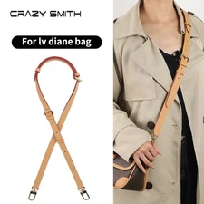 Vachetta Crossbody Leather Strap for LV Diane Adjustable Replacement Purse Strap