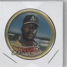 1989 Topps Coins Dave Stewart #53 2f5