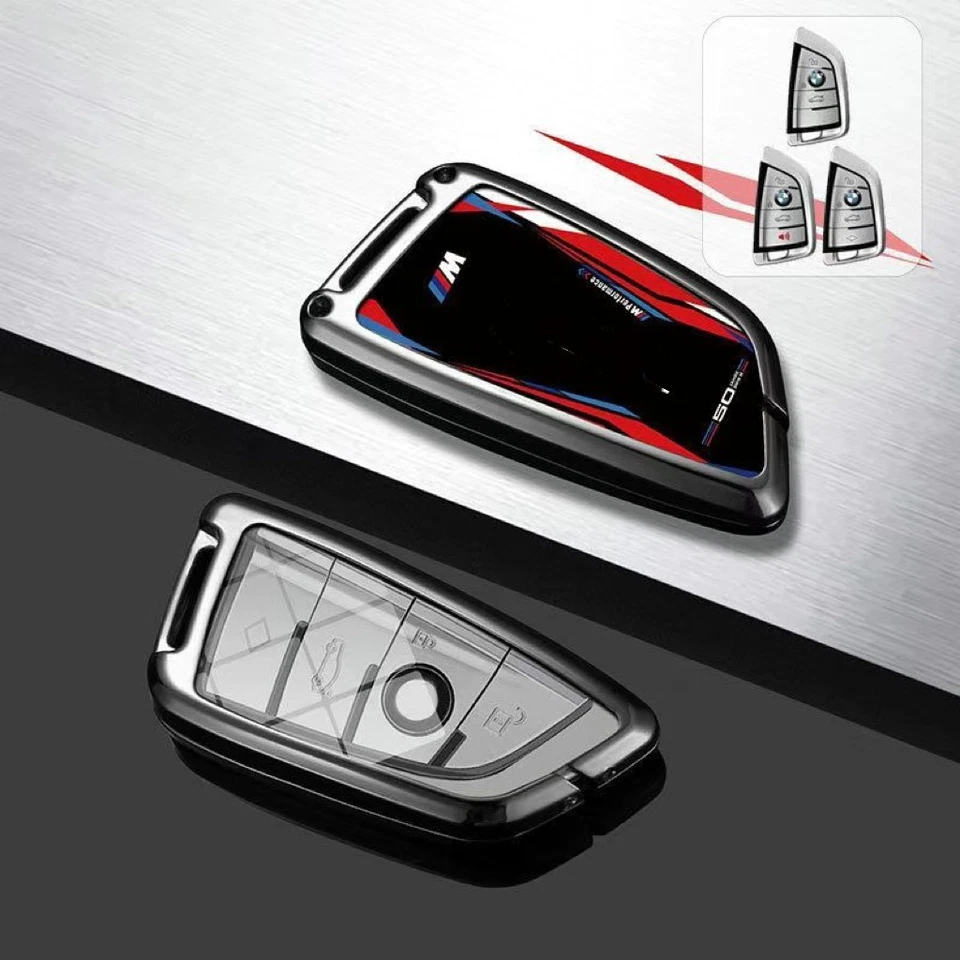 汽车钥匙保护外壳 保护套 适合宝马 2 3 4 5 6 7 X3 M4 530 X5 X6 335 — 第 3/4 张图片