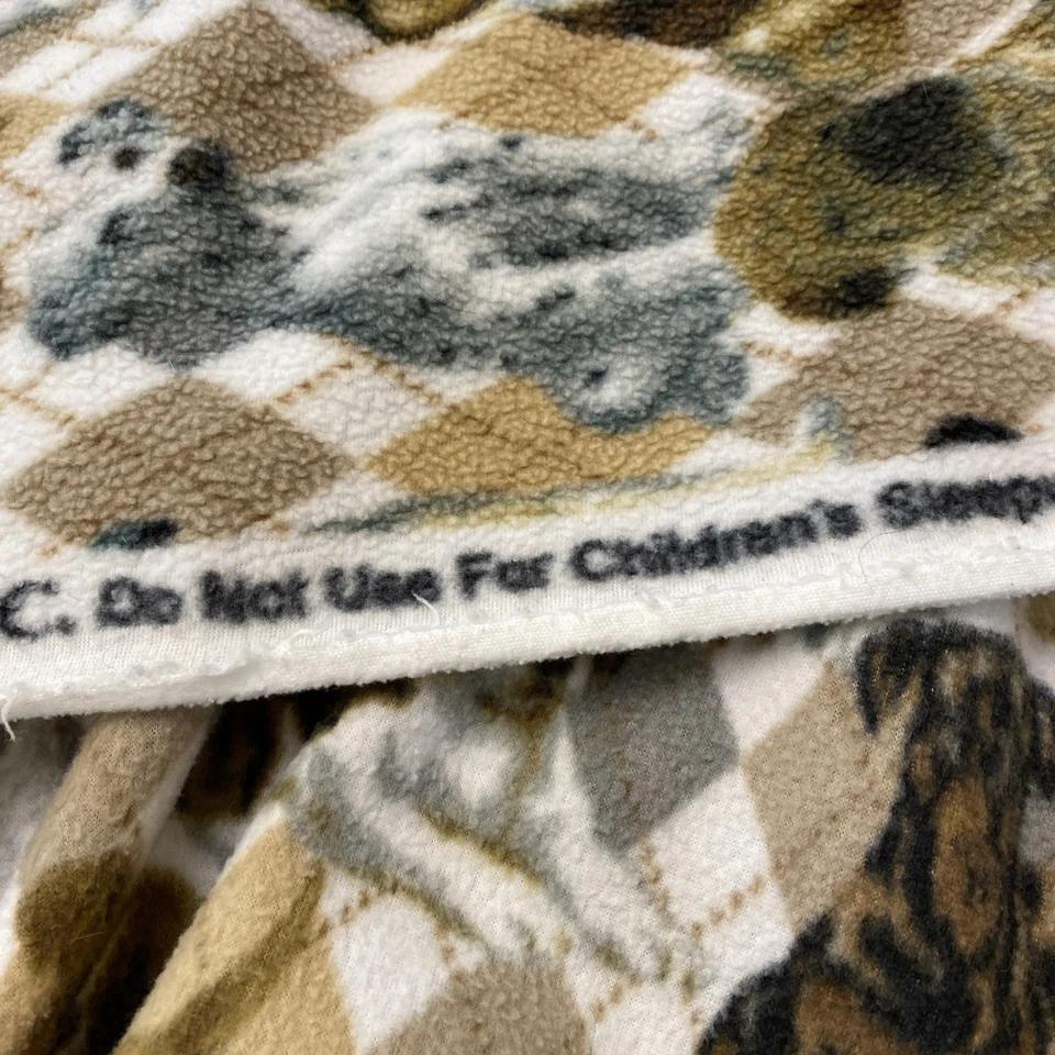 DOG Fabric David Textiles Fleece Soft  All kinds of DOGS 1+ yards 62" wide - Image 4 of 4