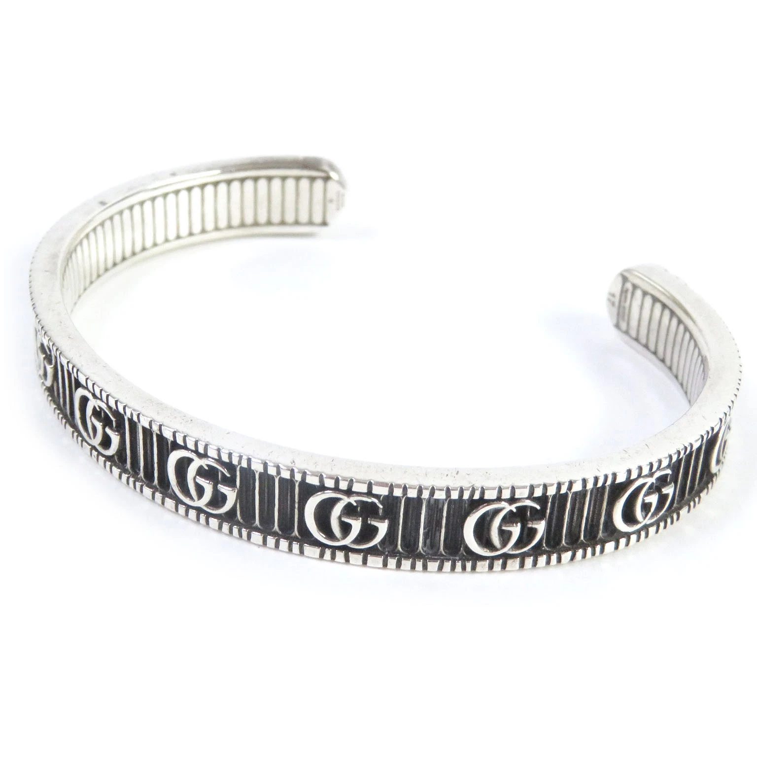 Gucci 551903 Ag925 Gg Marmont Bracelet Accessoires Bracelet Argent 17 Boîte Wi GwG01
