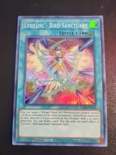 Yugioh! Lyrilusc - Bird Sanctuary - LED8-EN040 - Super Rare - 1st Edition Near M